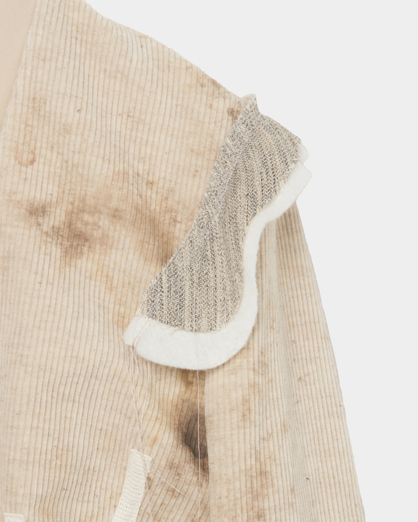 stain print bustle jacket【Delivery in September 2025】