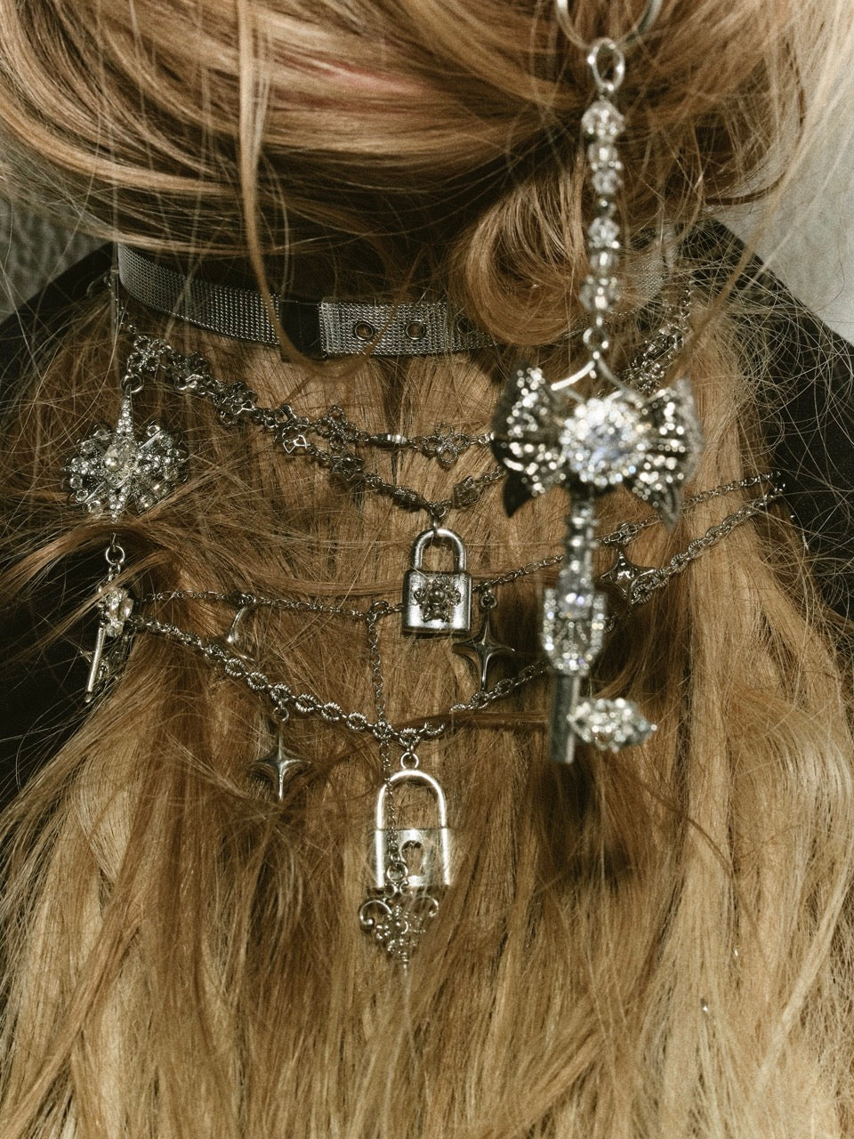 key & lock necklace【Delivery in January 2026】