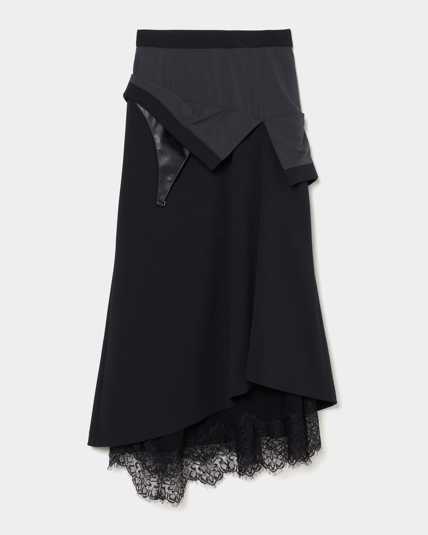 turned up lace skirt【Delivery in July 2025】