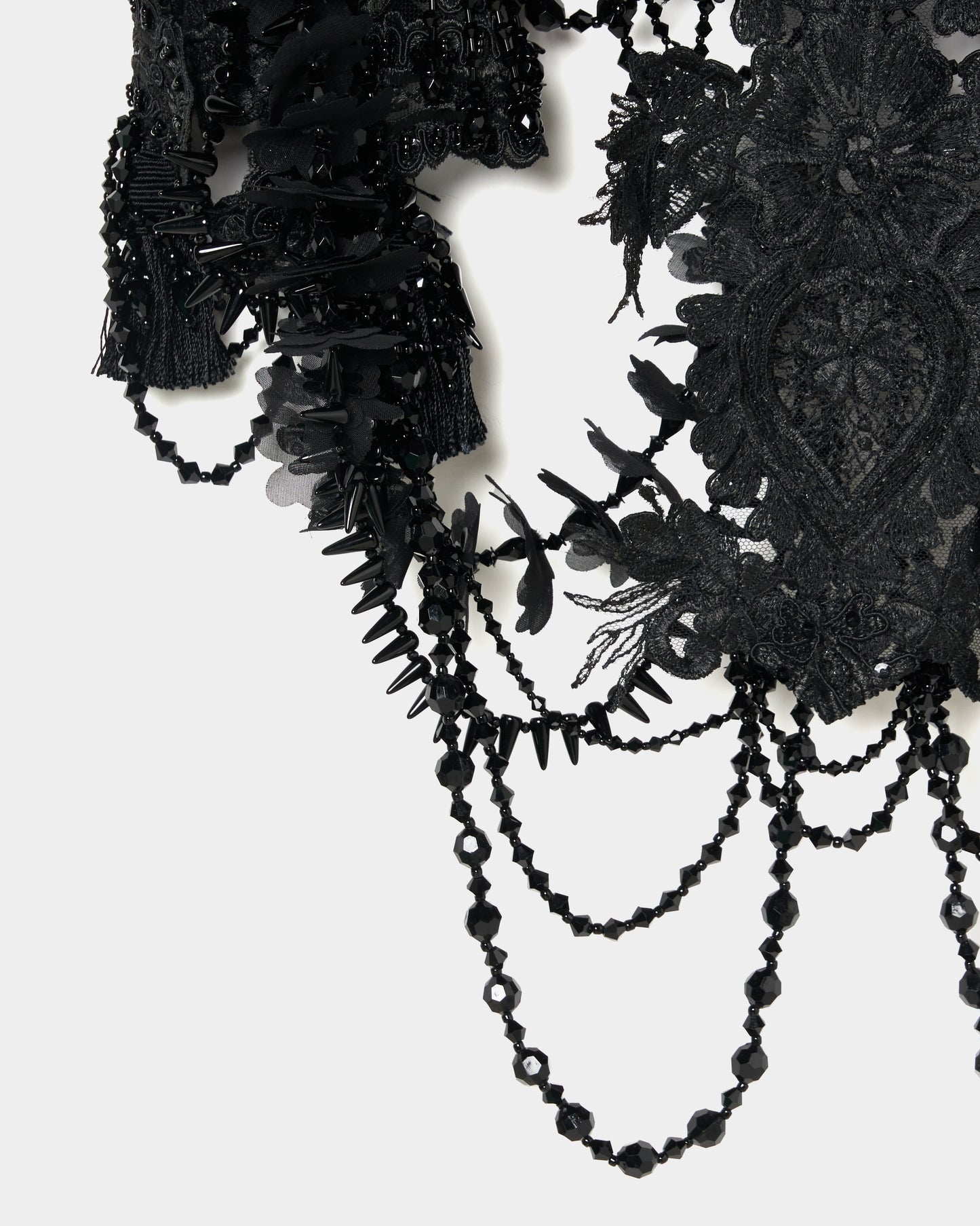 black lei beads harness【Delivery in September 2025】