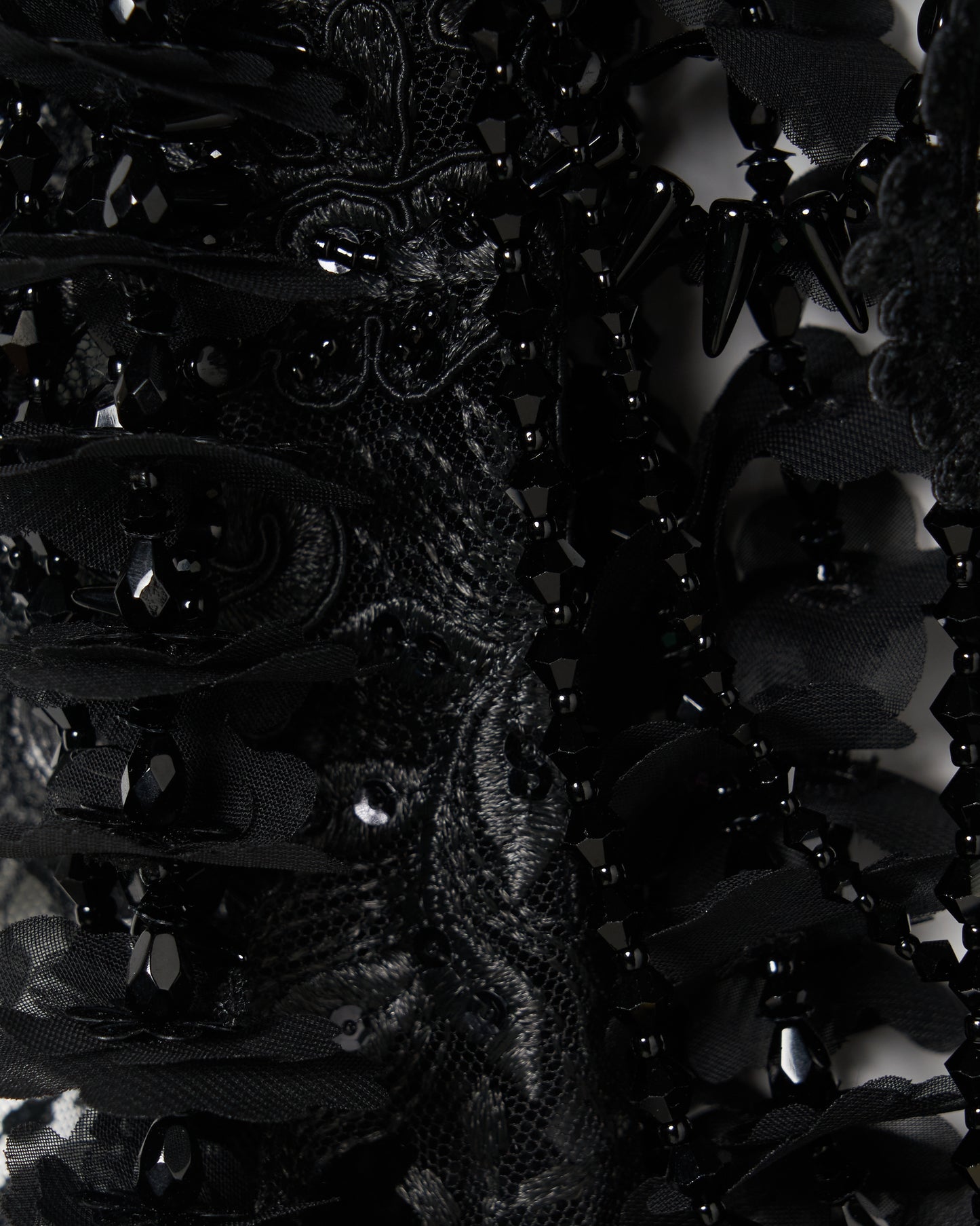 black lei beads harness【Delivery in September 2025】