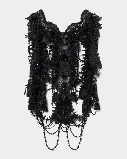 black lei beads harness【Delivery in November 2025】