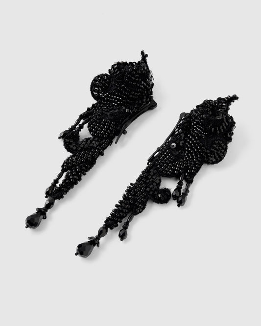 black drip down clip【stock】