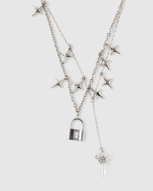 key & lock necklace【Delivery in January 2026】