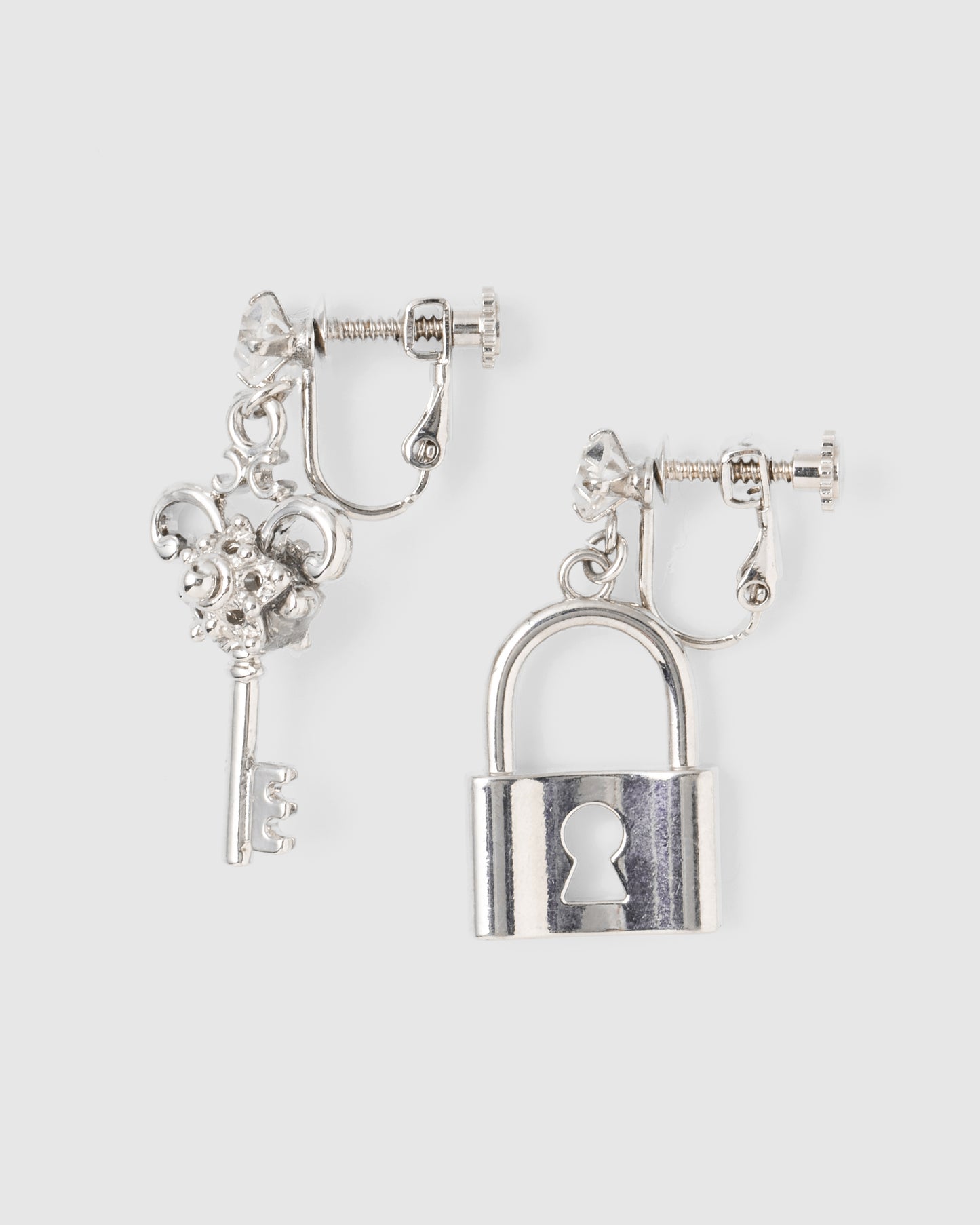 key & lock earrings【Delivery in August 2025】