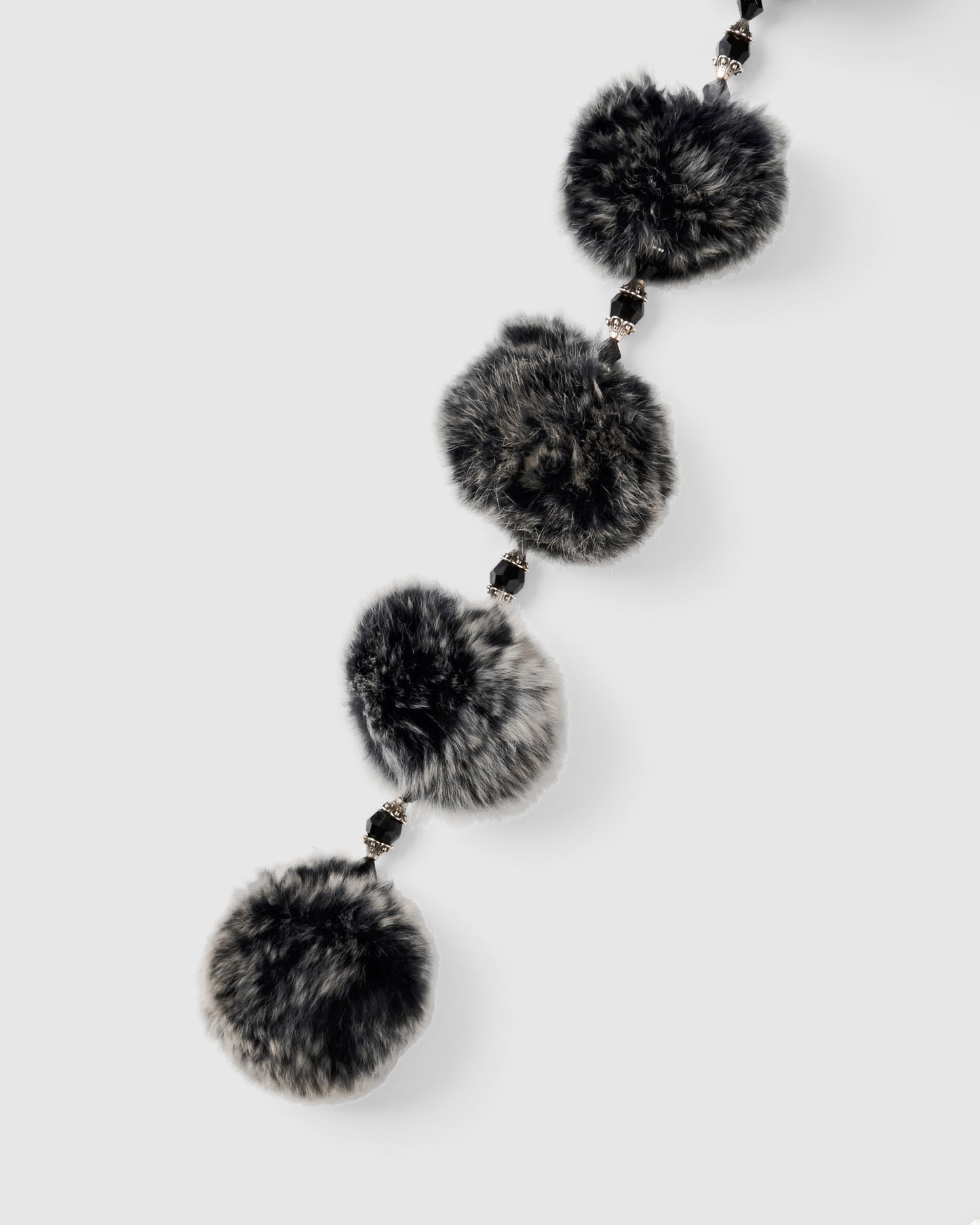 rabbit fur beads shawl【Delivery in January 2026】