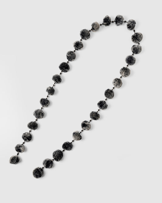 rabbit fur beads shawl【Delivery in January 2026】