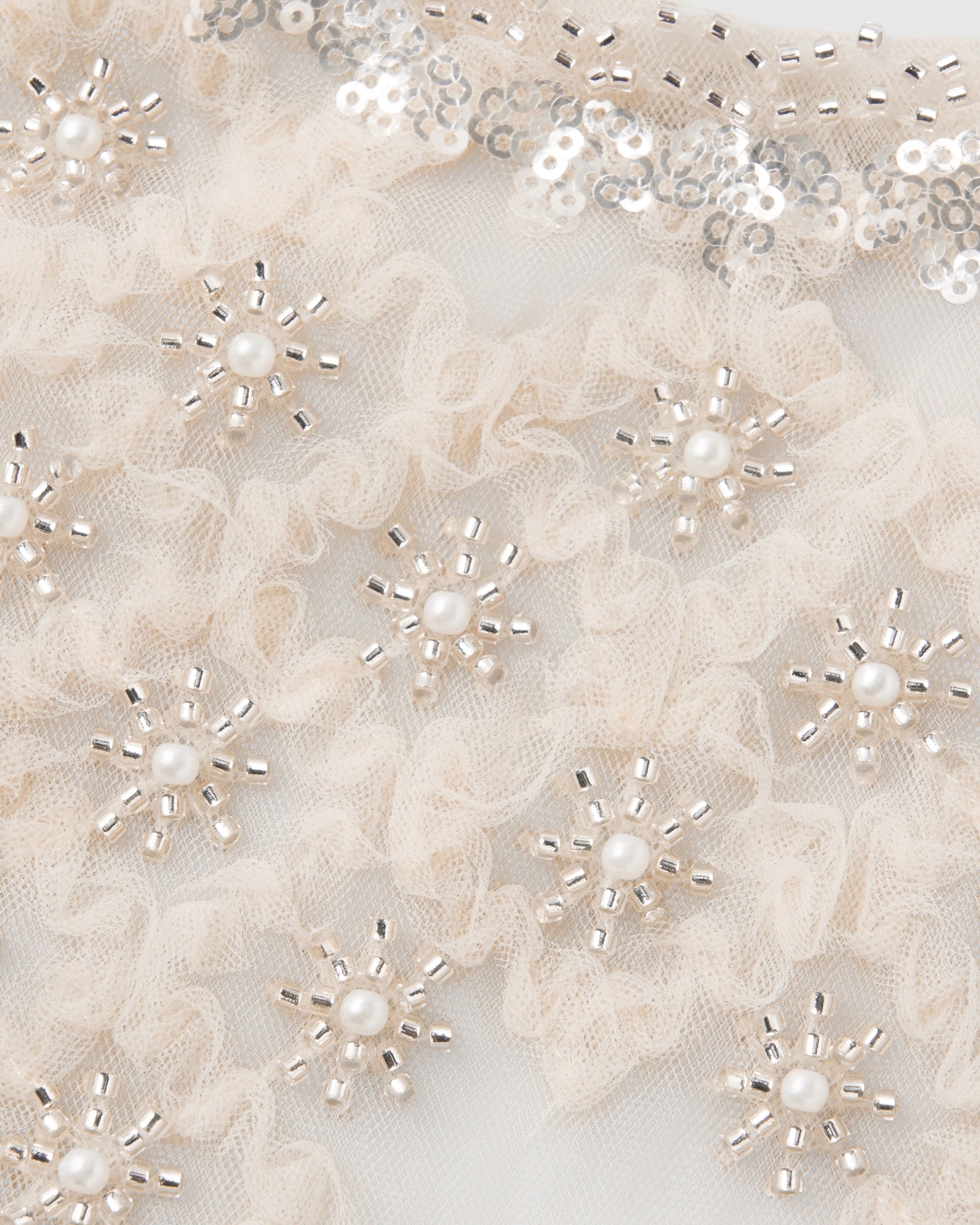 tulle embroidery beads bag【Delivery in August 2025】