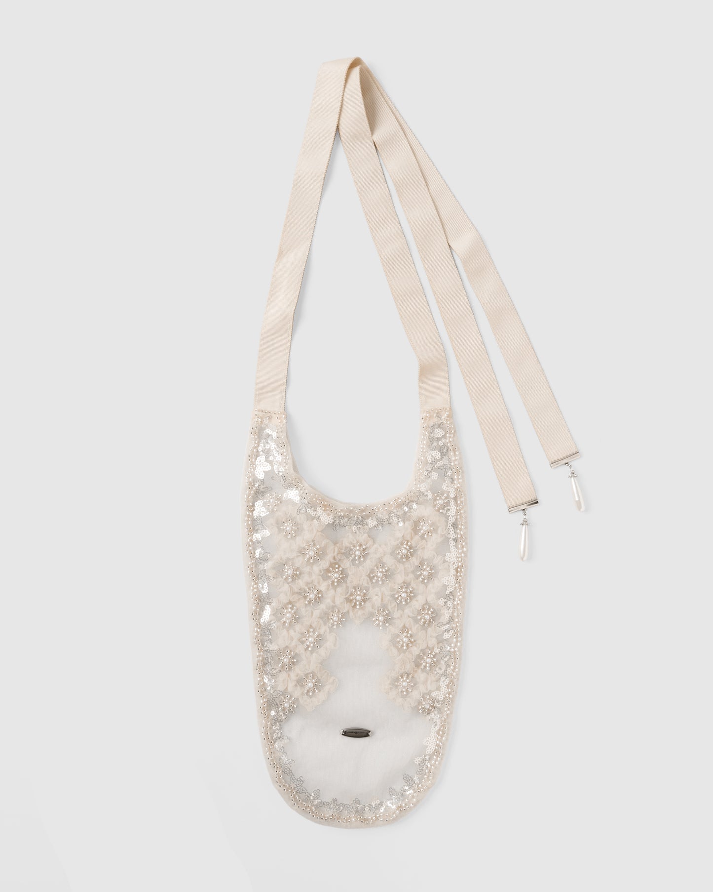 tulle embroidery beads bag【Delivery in August 2025】