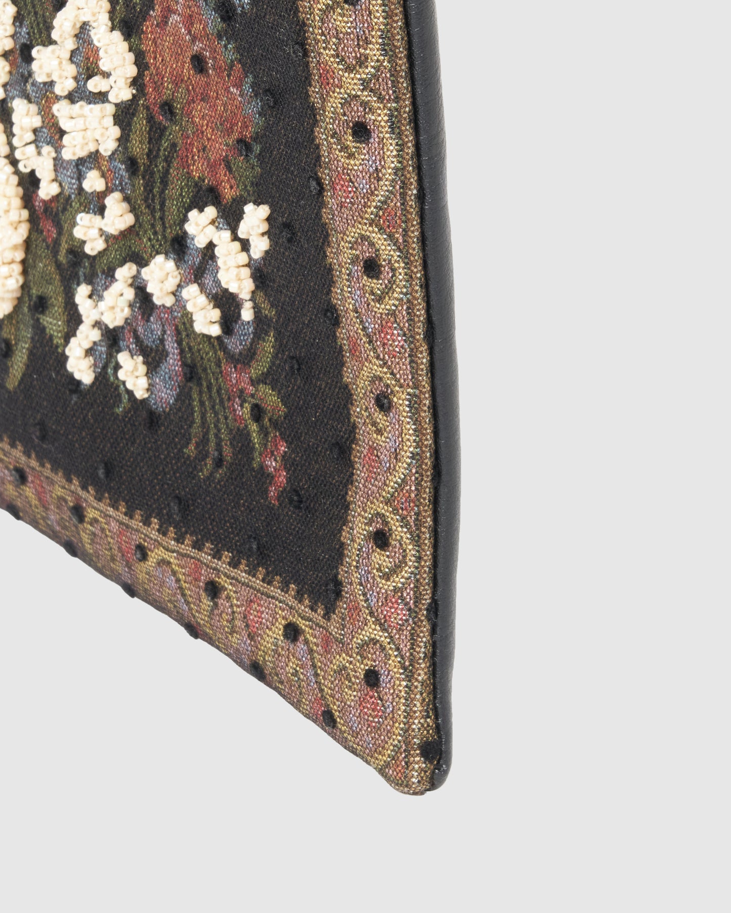 dot tulle flower jacquard hand bag【Delivery in August 2025】