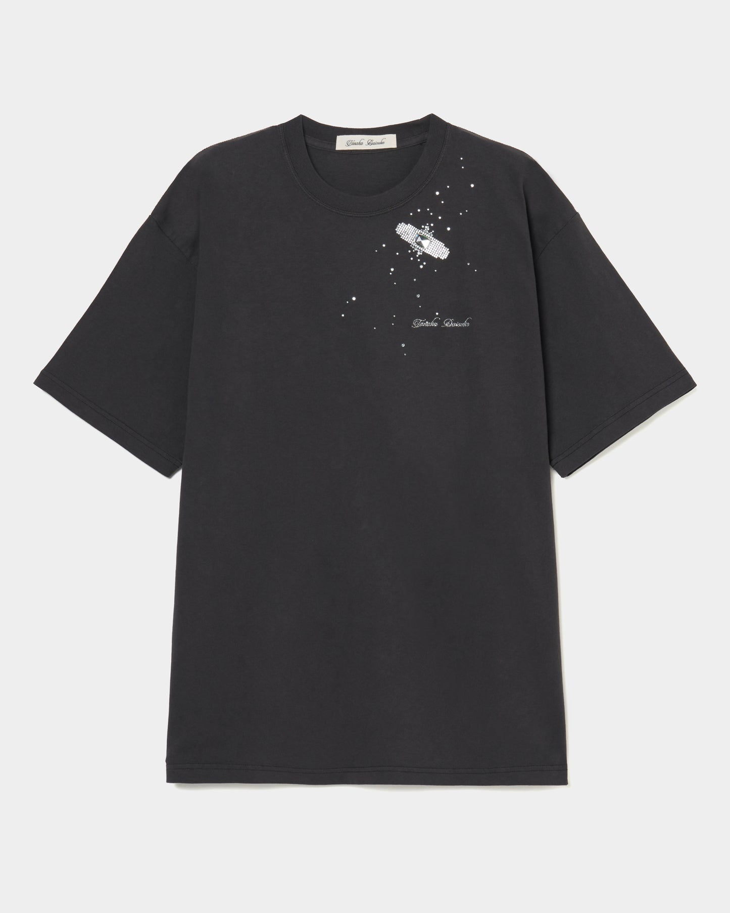 bIjou aid pigment T-shirt Black【Delivery in August 2025】