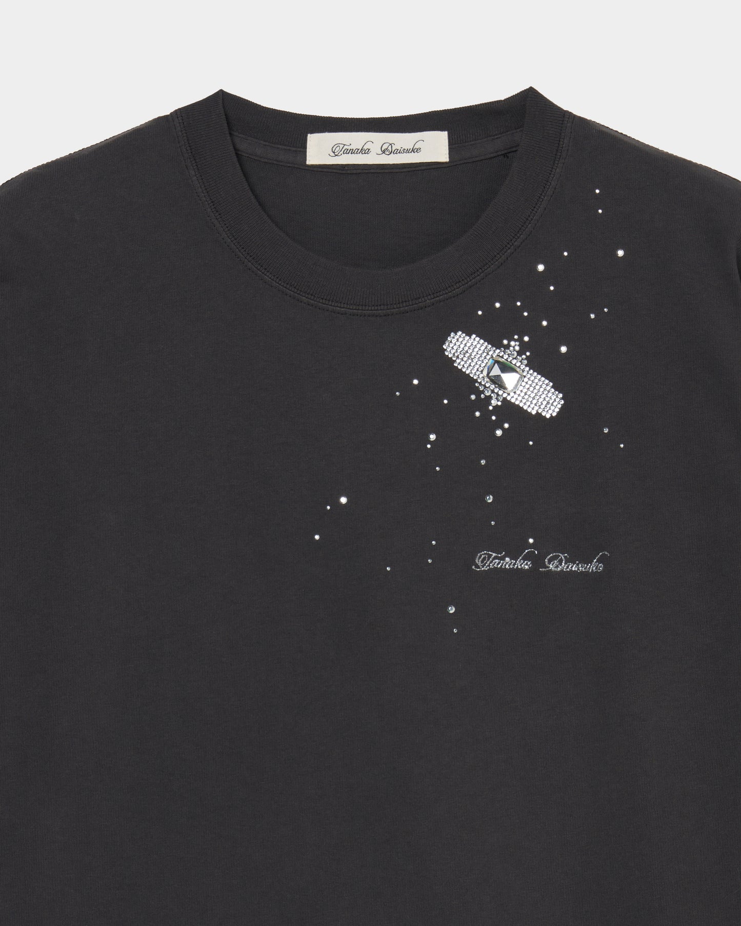bIjou aid pigment T-shirt Black【Delivery in August 2025】