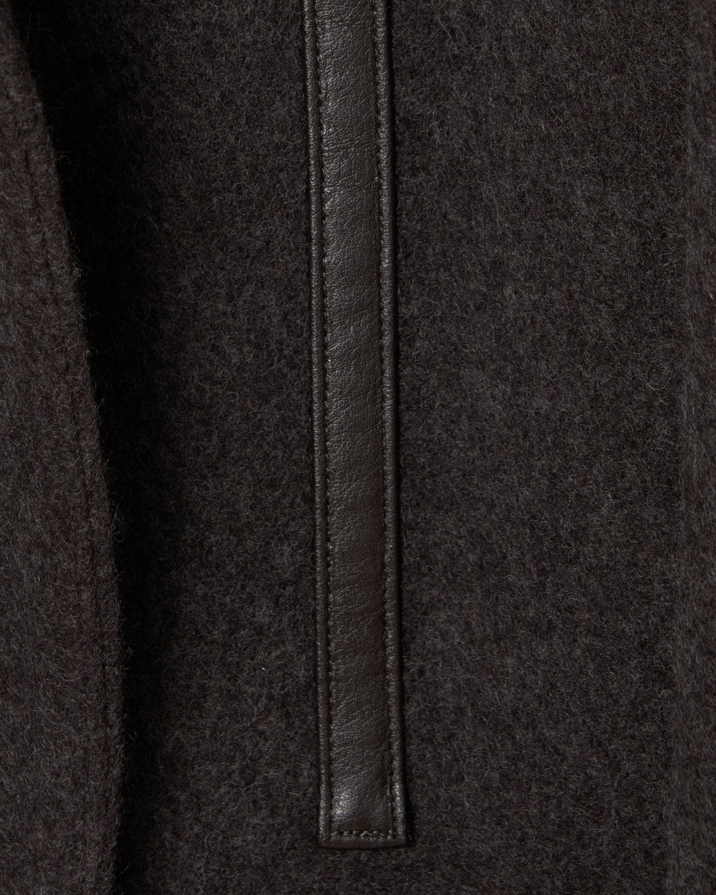 lace up soutien collar coat Dark brown【Delivery in November 2025】