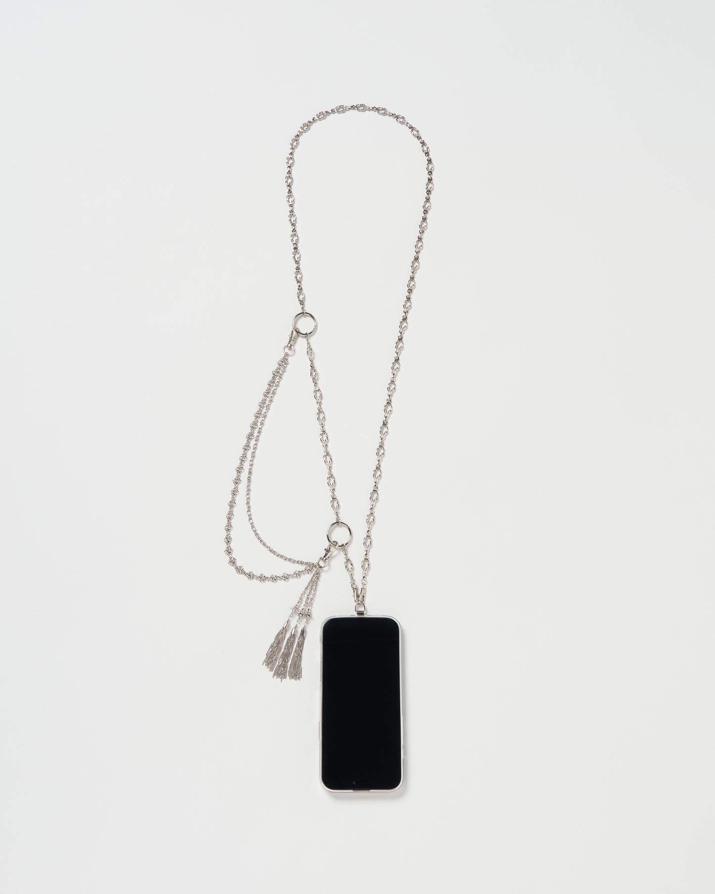 bijou chain 2way phone strap【Delivery in October 2025】