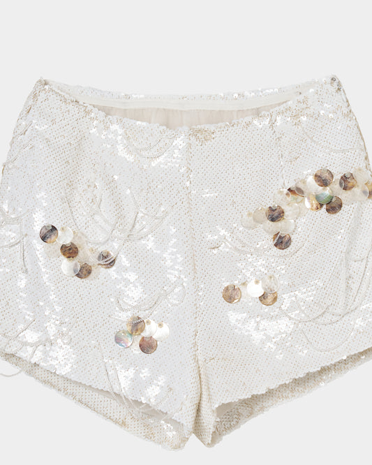 scale embroidery spangle pants【Delivery in March 2026】