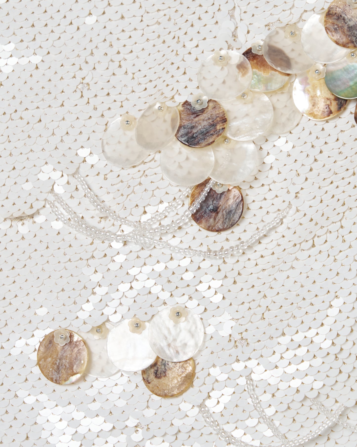 scale embroidery spangle pants【Delivery in March 2026】