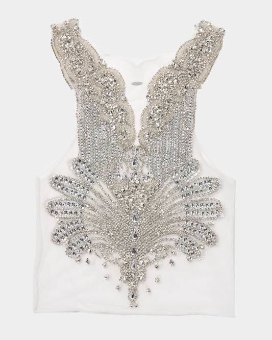 bijou harness tulle tops【Delivery in March 2026】