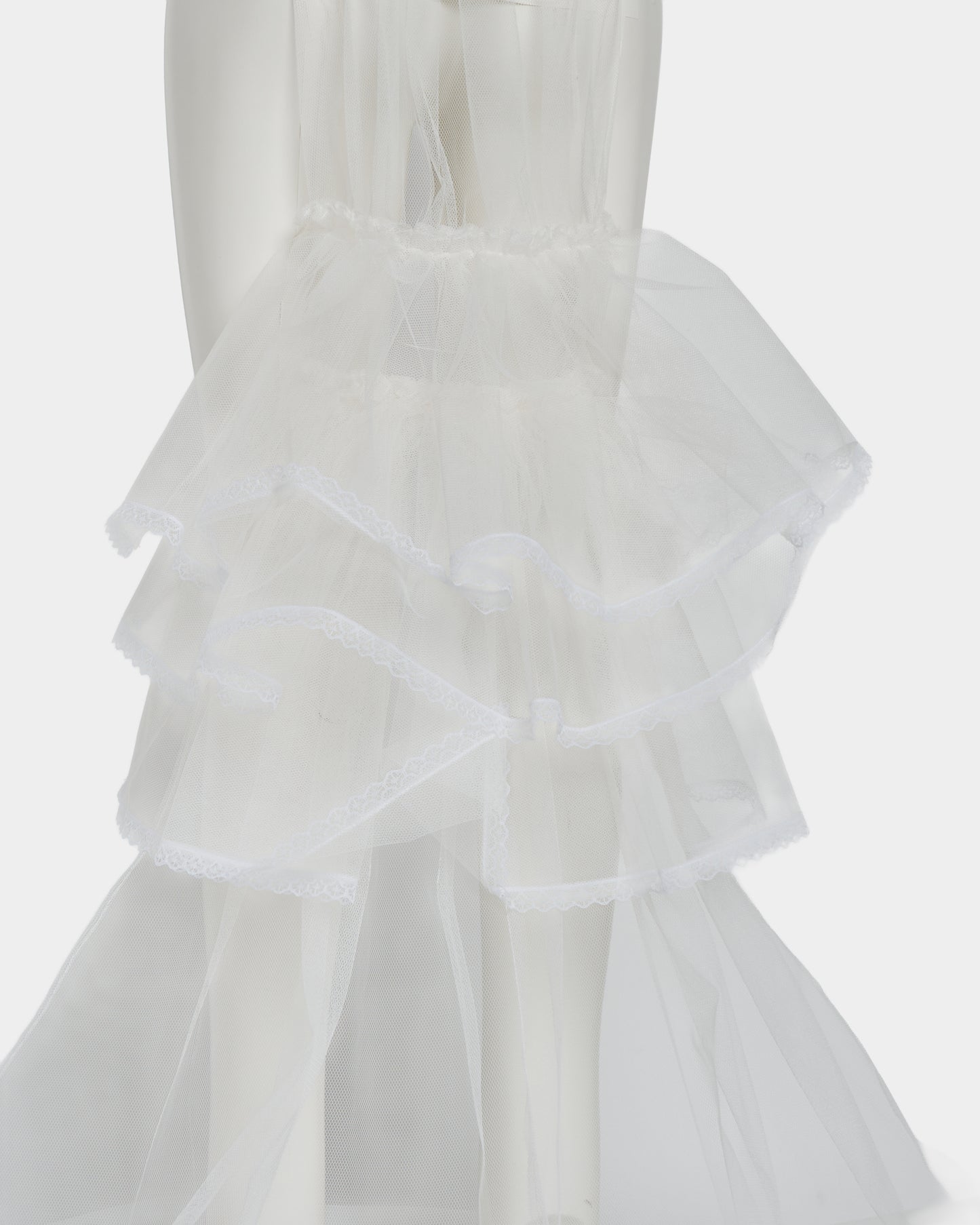 tulle train skirt【Delivery in March 2026】