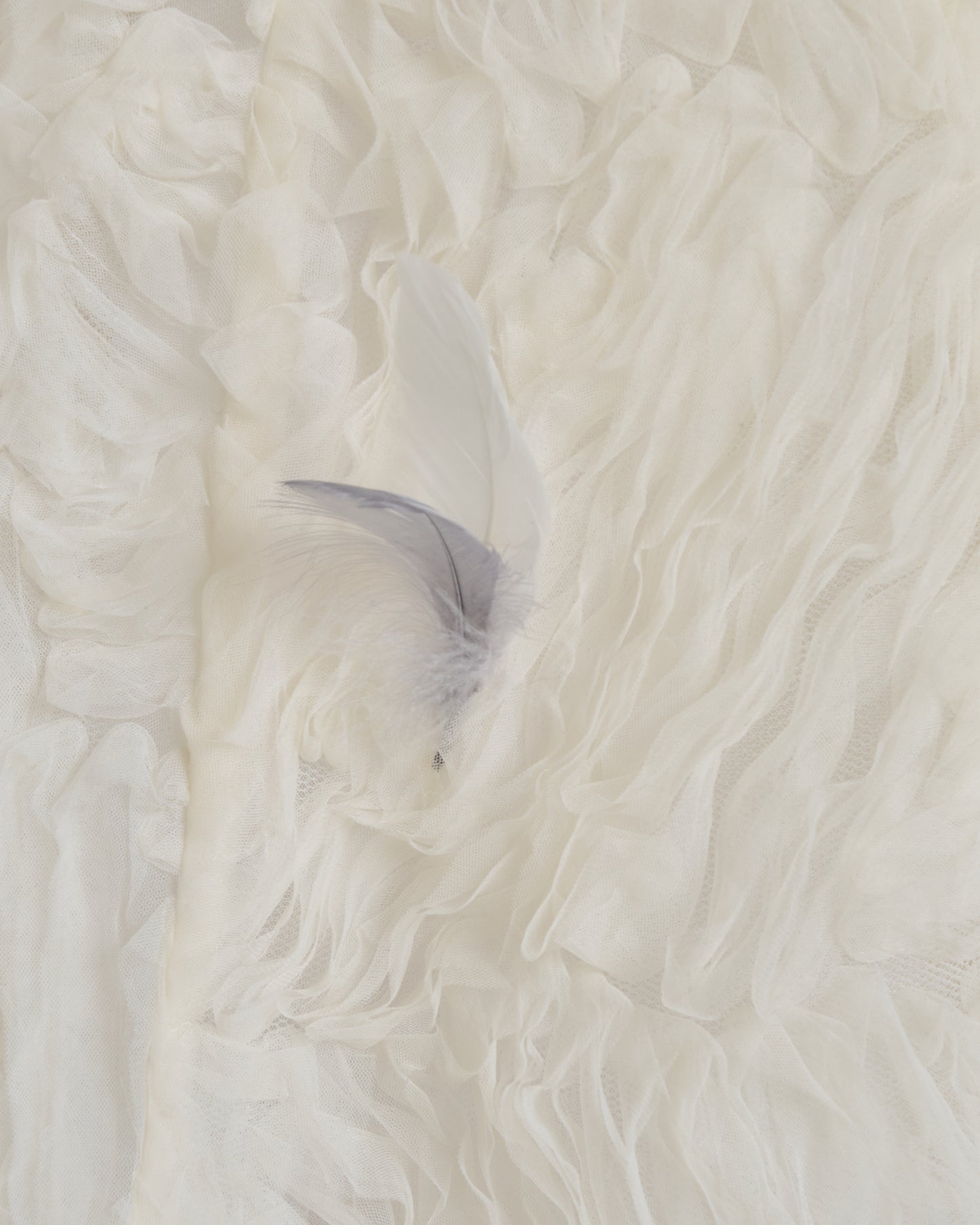 fluffy feather long skirt【Delivery in March 2026】