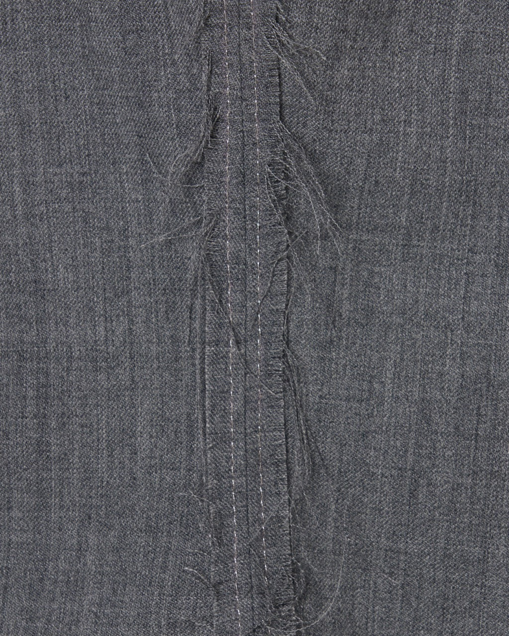 seam frayed bustier tops Gray【Delivery in February 2026】