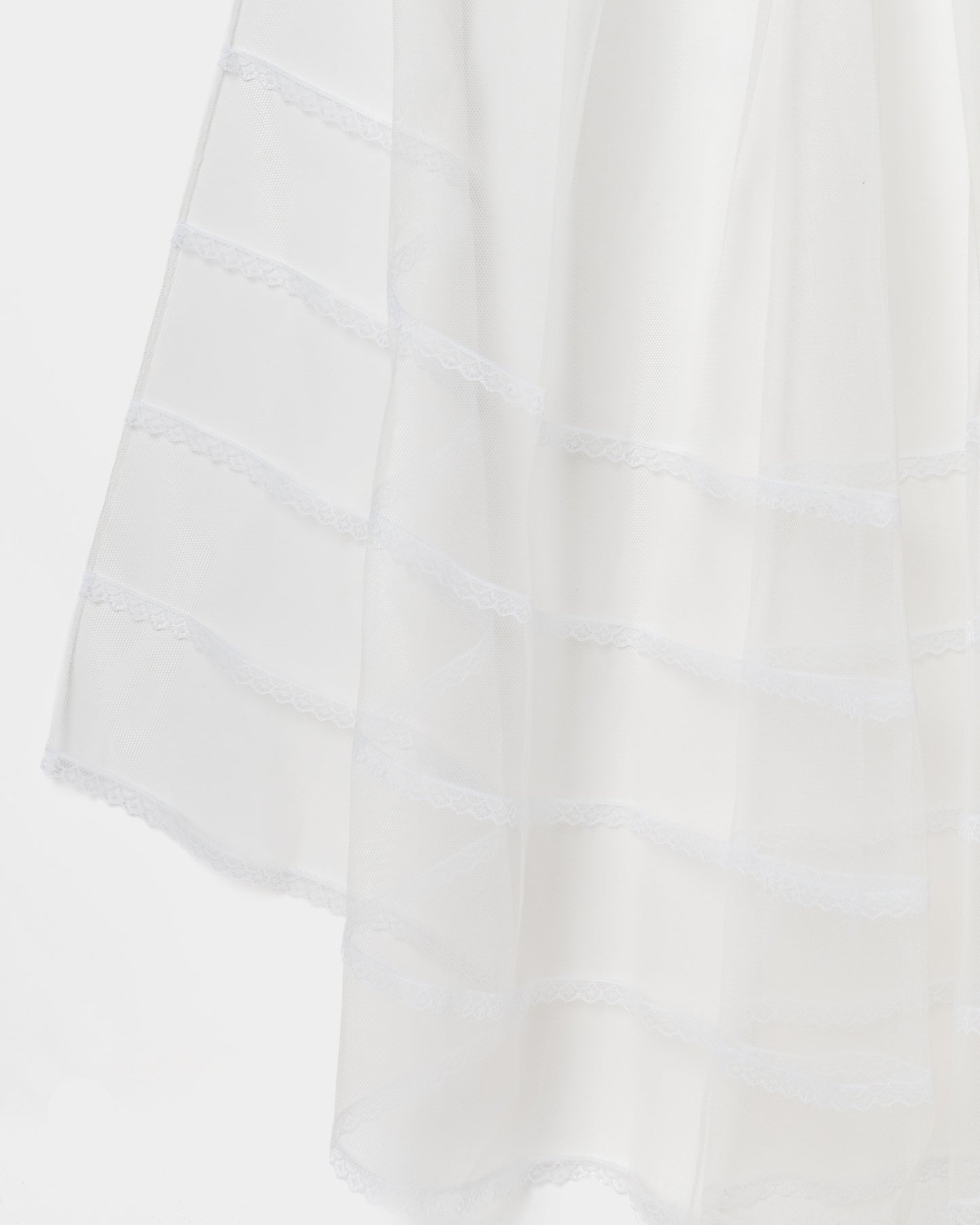 tulle train skirt【Delivery in March 2026】