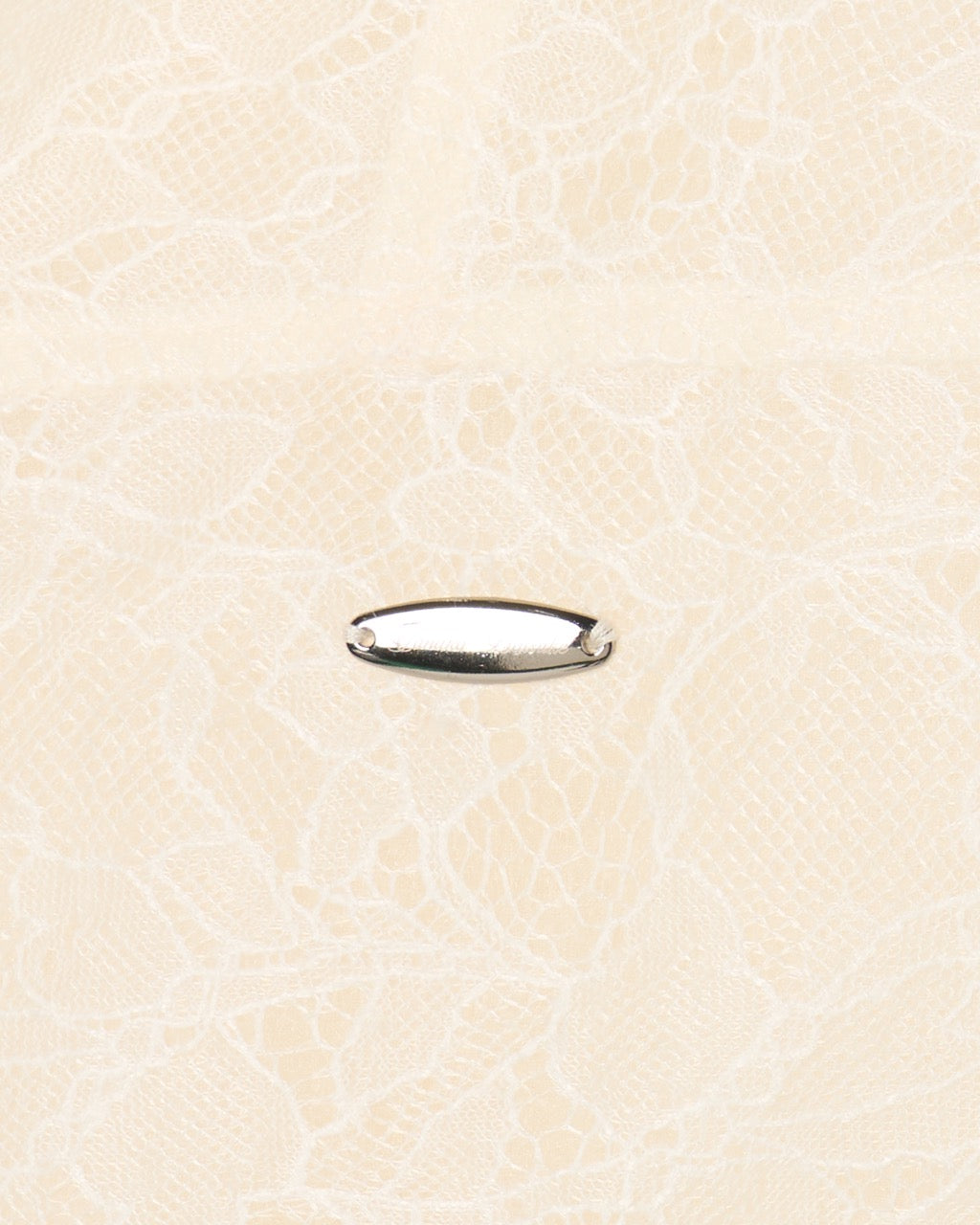 fuzzy lace drawstring blouson Cream【Delivery in January 2026】