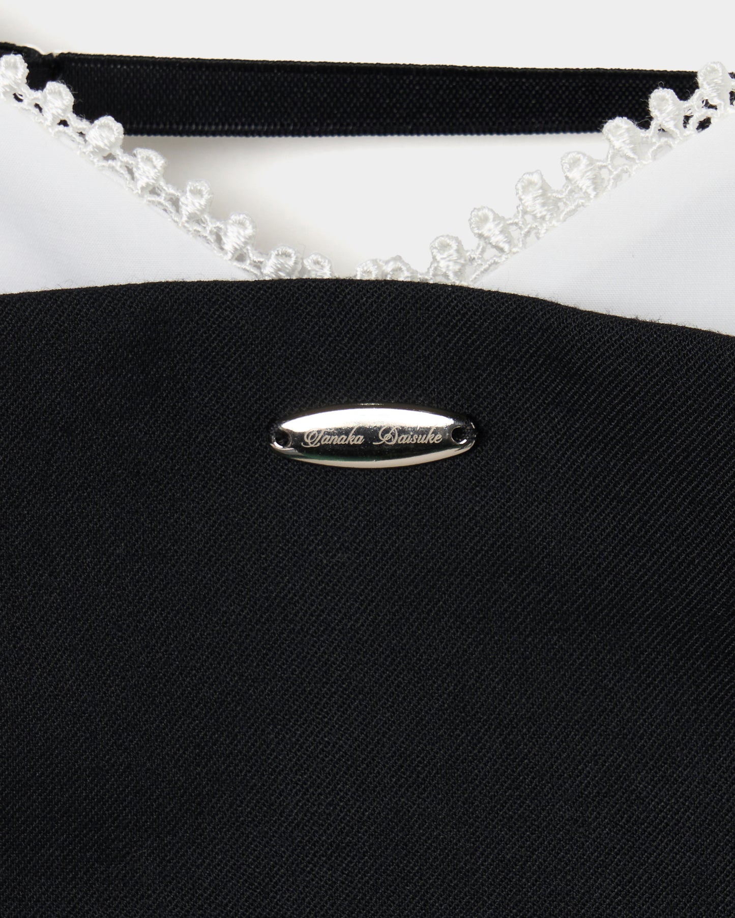 seam frayed bustier tops Black【Delivery in February 2026】