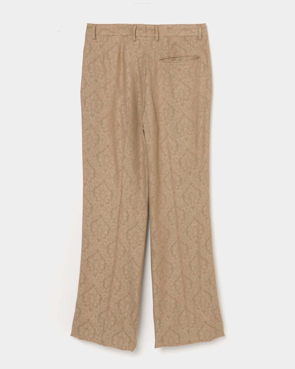 damask cloth straight pants【Delivery in March 2026】