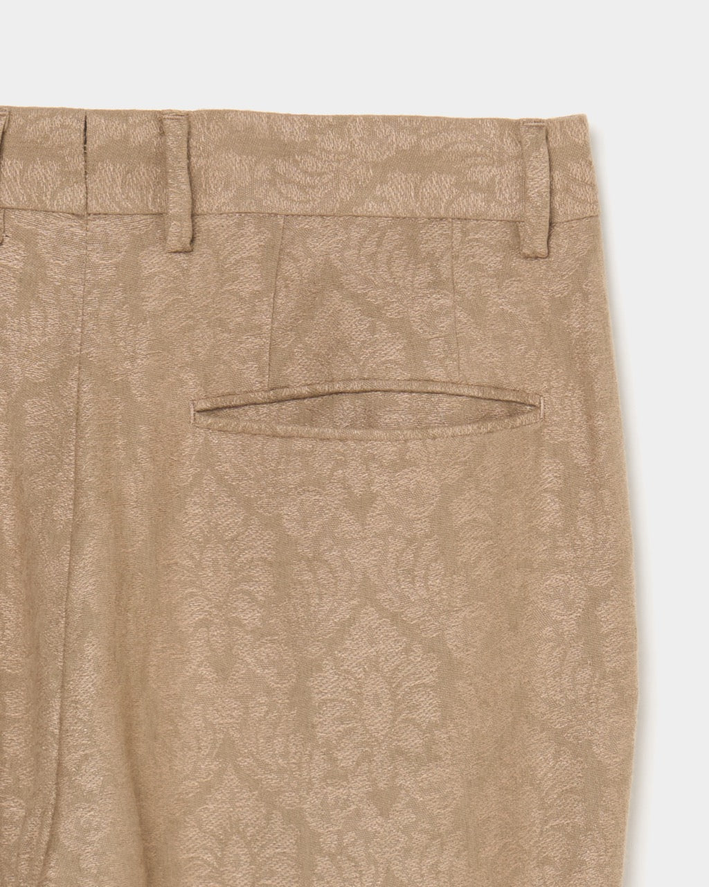 damask cloth straight pants【Delivery in March 2026】
