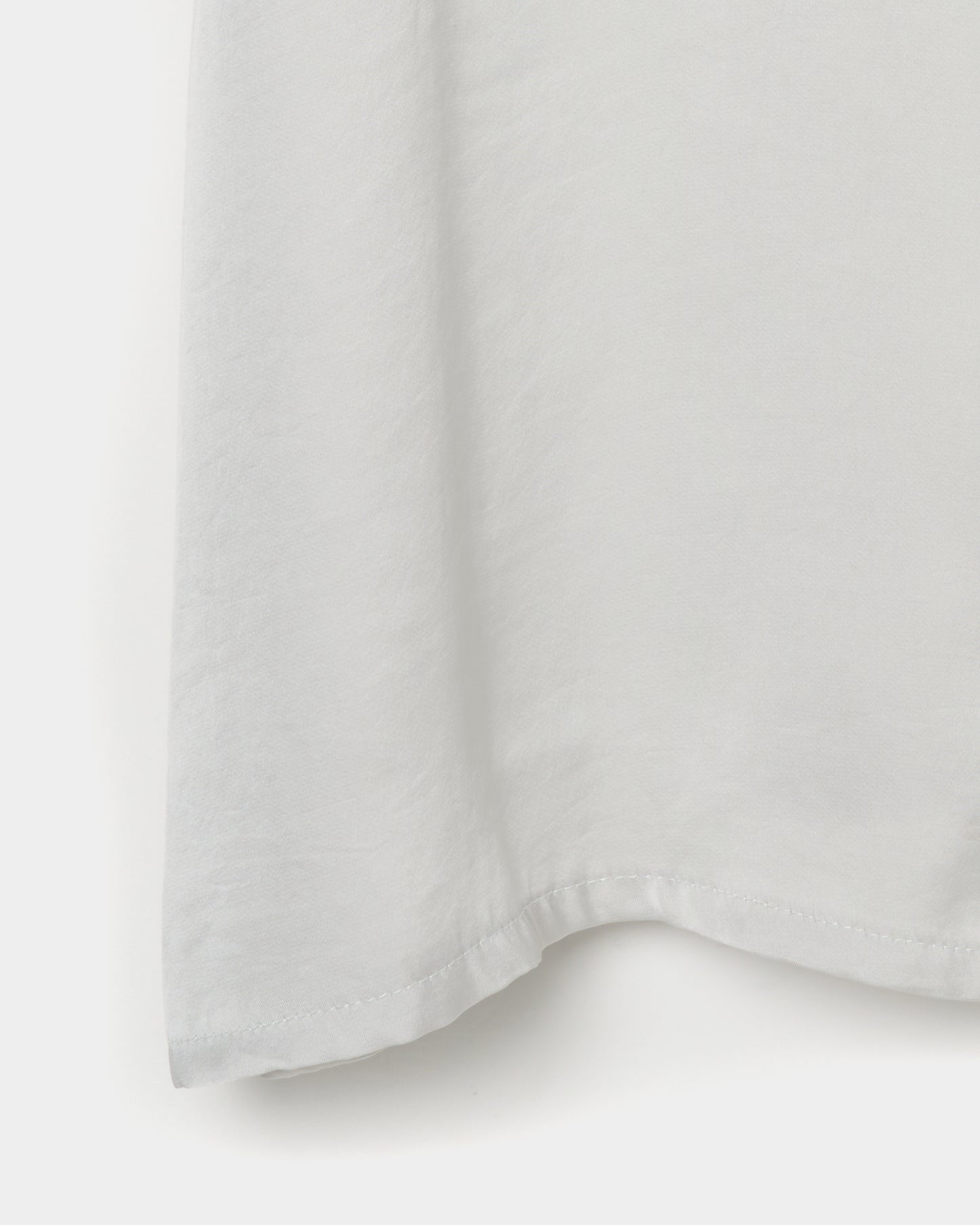 pin tuck frilled shirt Smoke green【Delivery in January 2026】