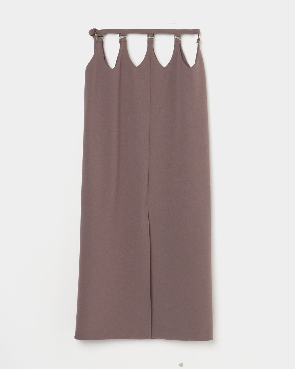 hanging straight skirt Olive brown【Delivery in February 2026】