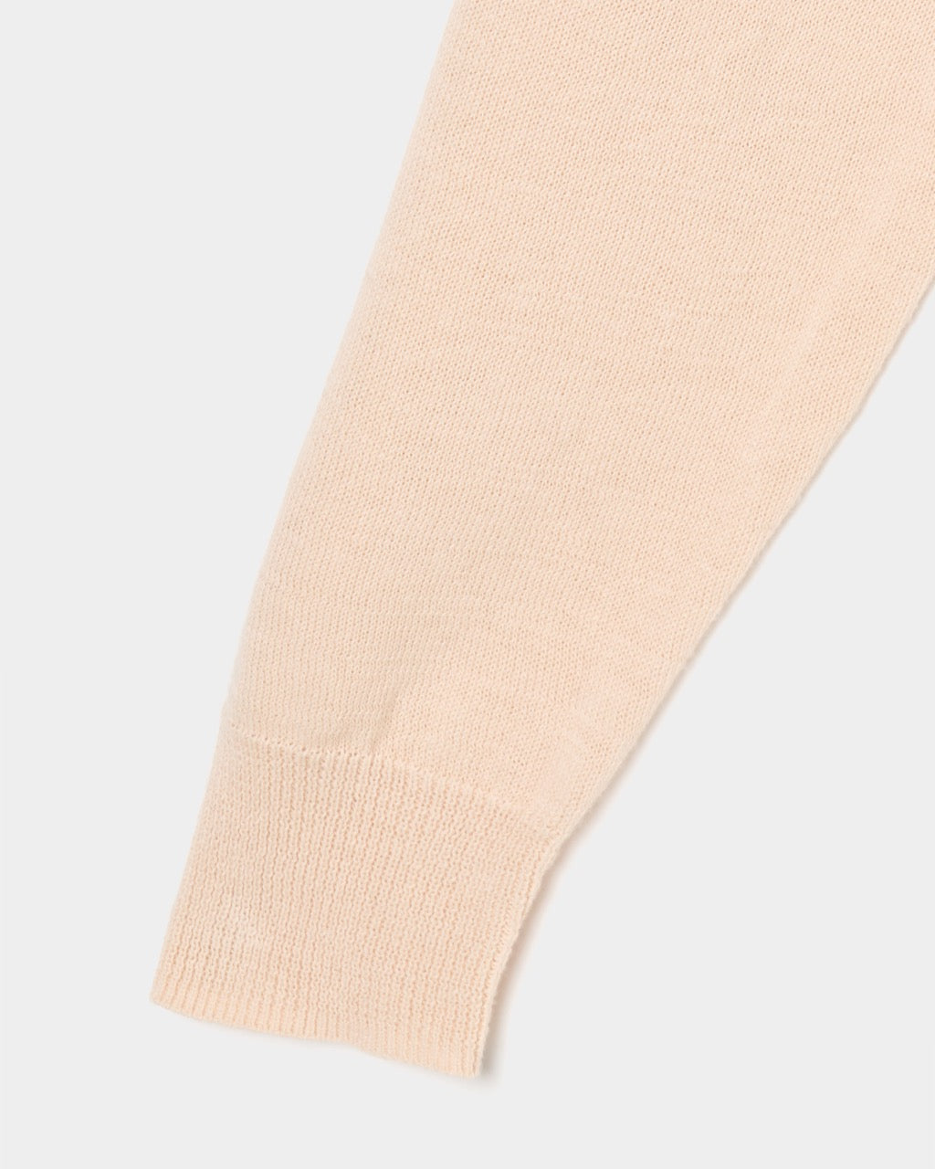 Ribbon tulle pearl embroidery cardigan Shell pink【Delivery in February 2026】