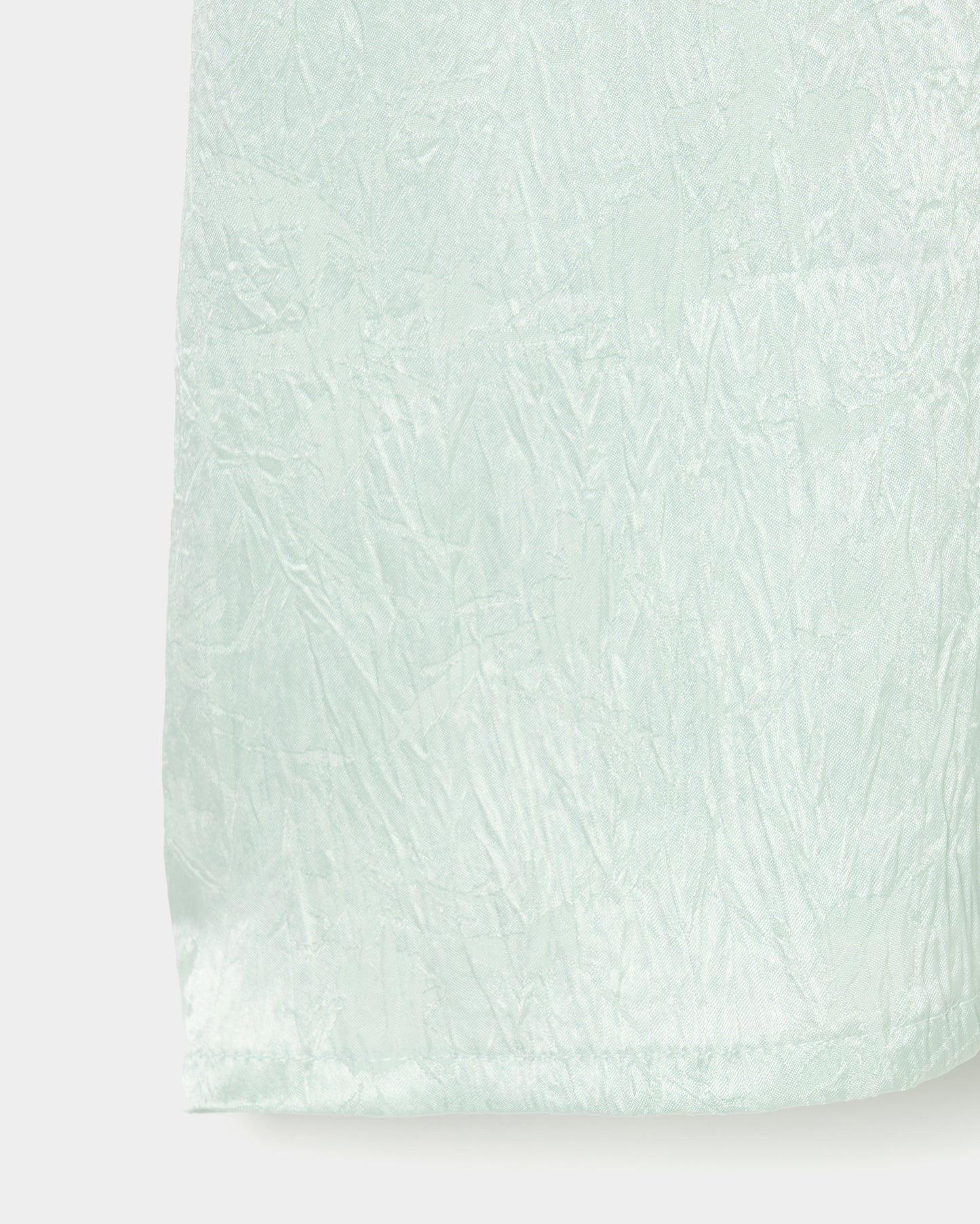 Wild bloom beads embroidery open collar shirt Mint【Delivery in March 2026】