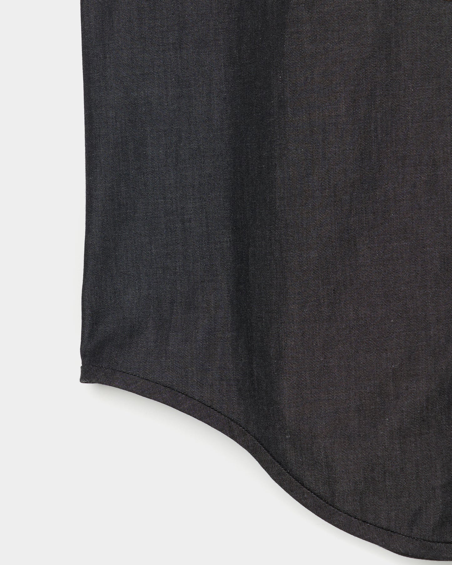 ribbon tulle embroidery shirt Black【Delivery in January 2026】