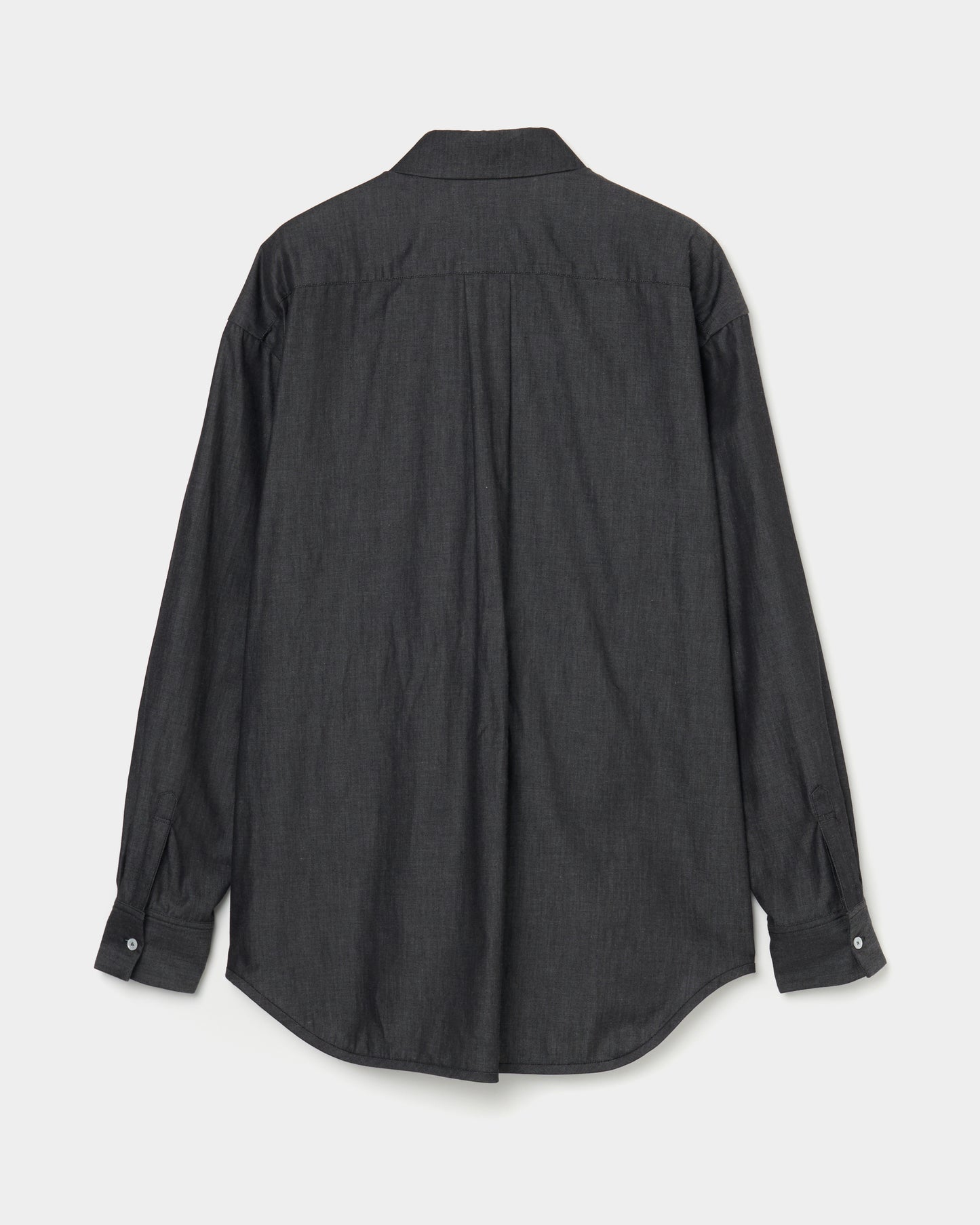 ribbon tulle embroidery shirt Black【Delivery in January 2026】
