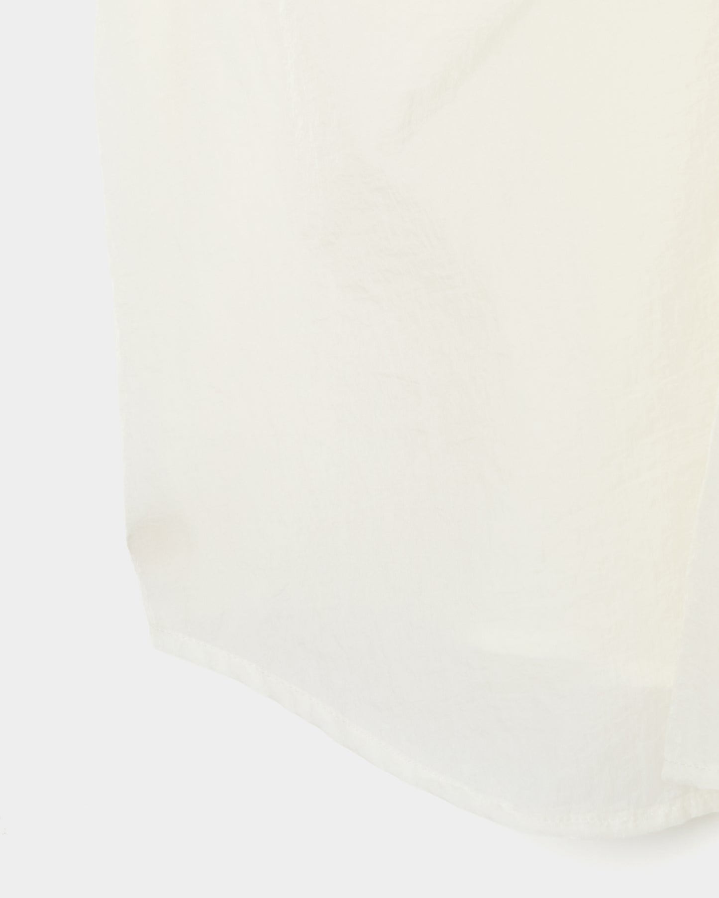wave tuck lumen embroidery sheer shirt Off white【Delivery in January 2026】