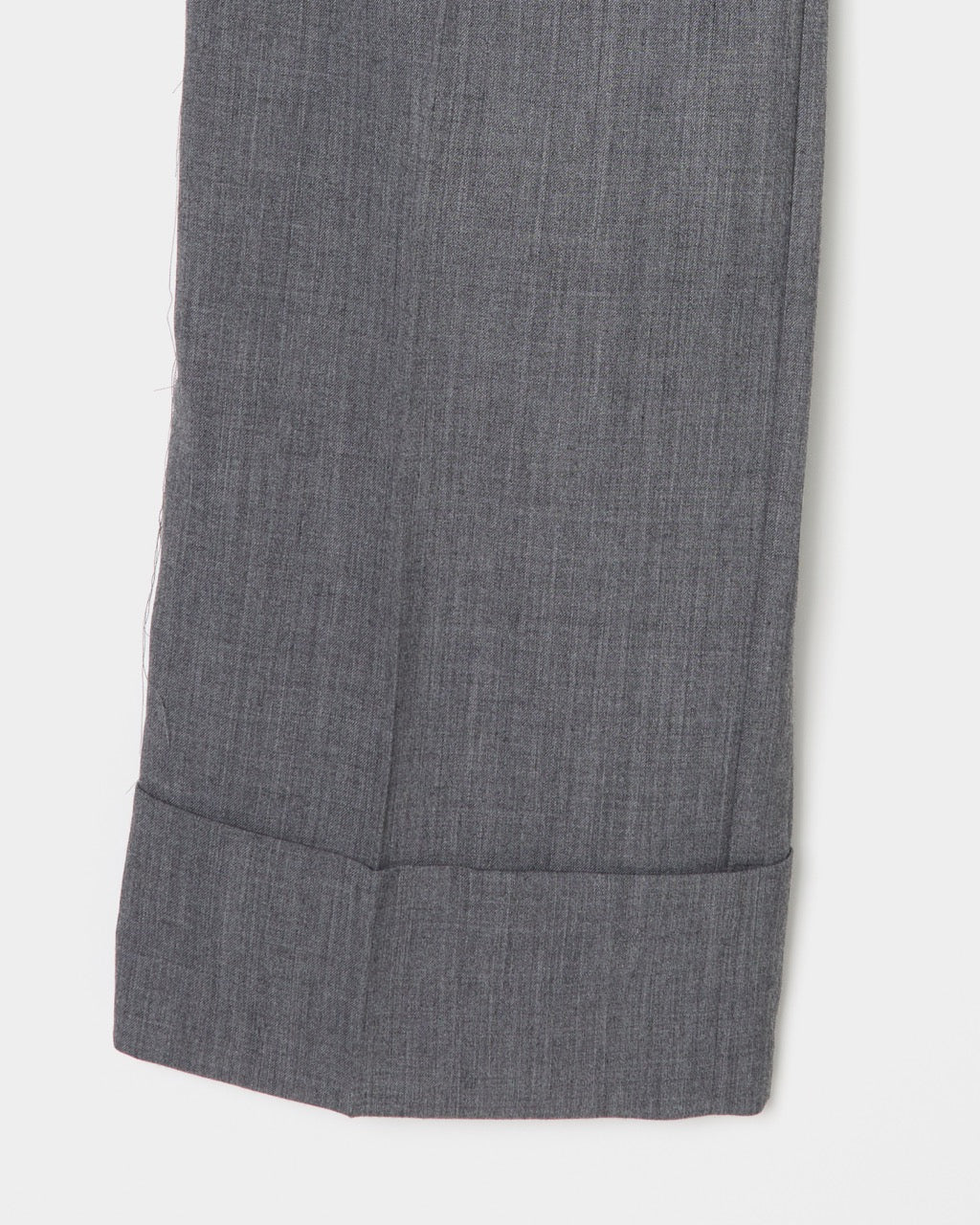 seam frayed dropped chain pants Gray【Delivery in February 2026】