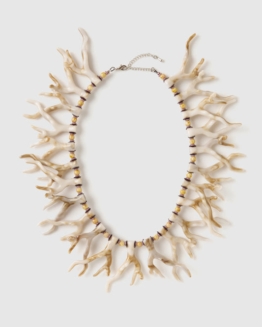 sunny season white necklace【Delivery in March 2026】