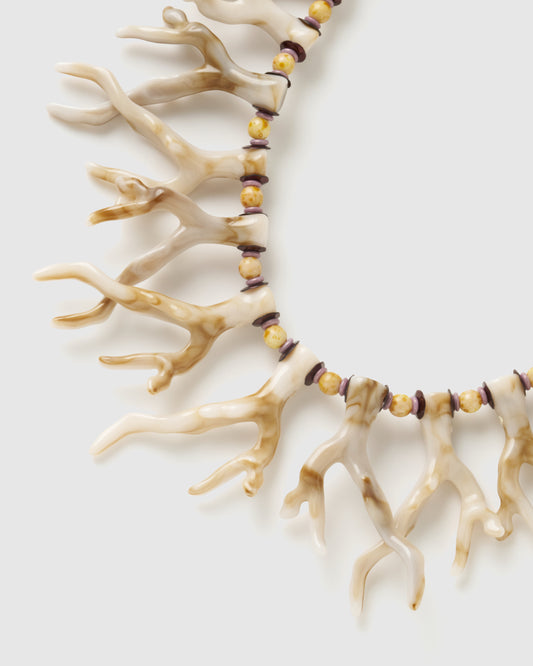 sunny season white necklace【Delivery in March 2026】