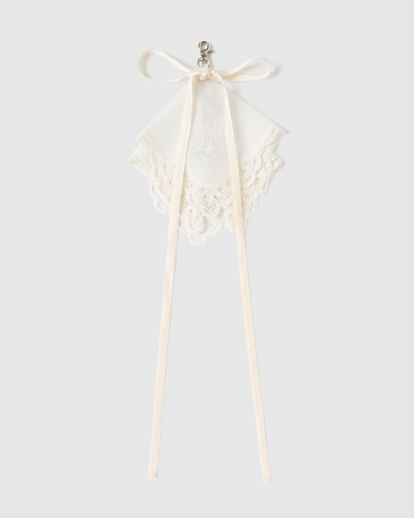 doily lace ribbon key charm【Delivery in March 2026】