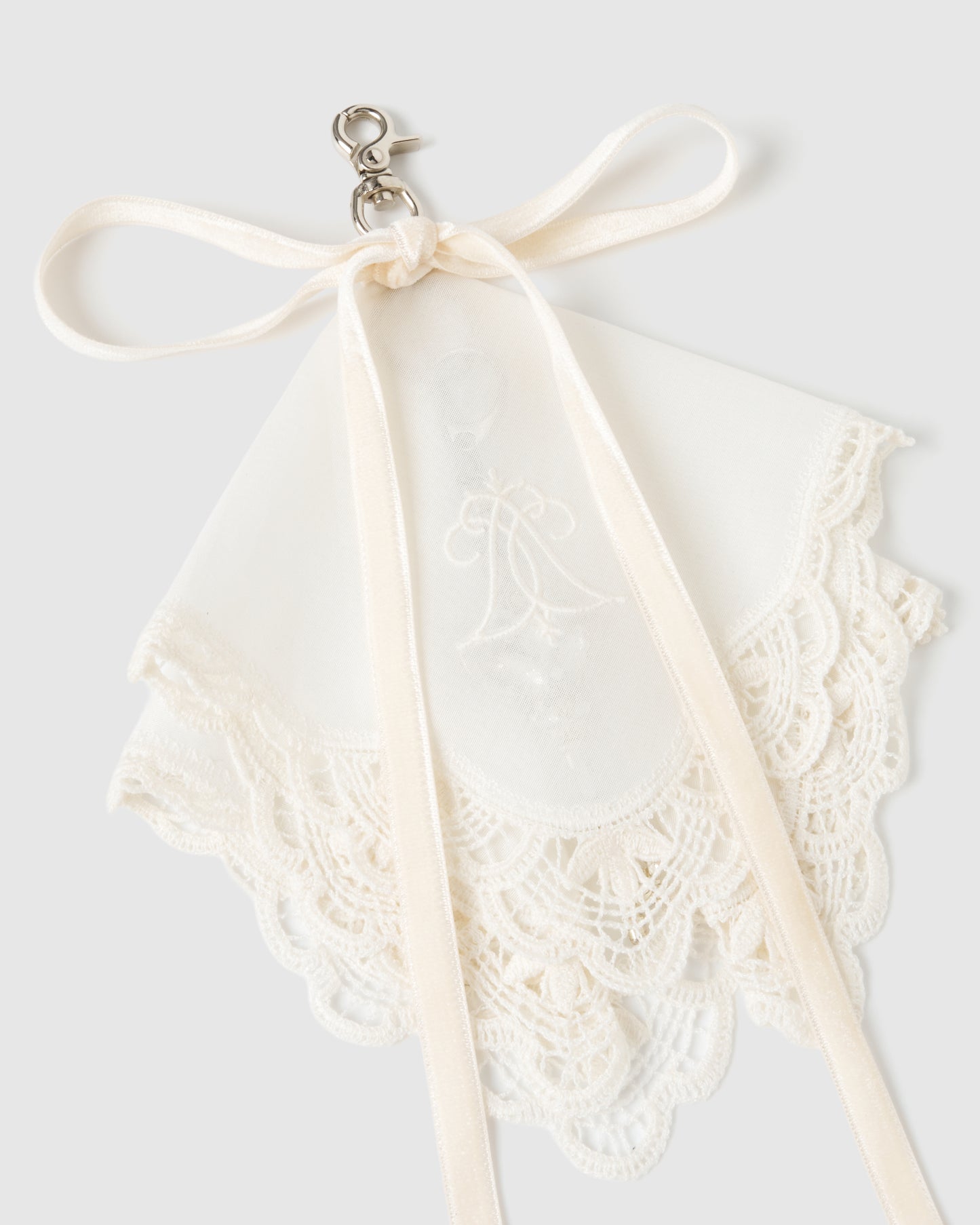 doily lace ribbon key charm【Delivery in March 2026】