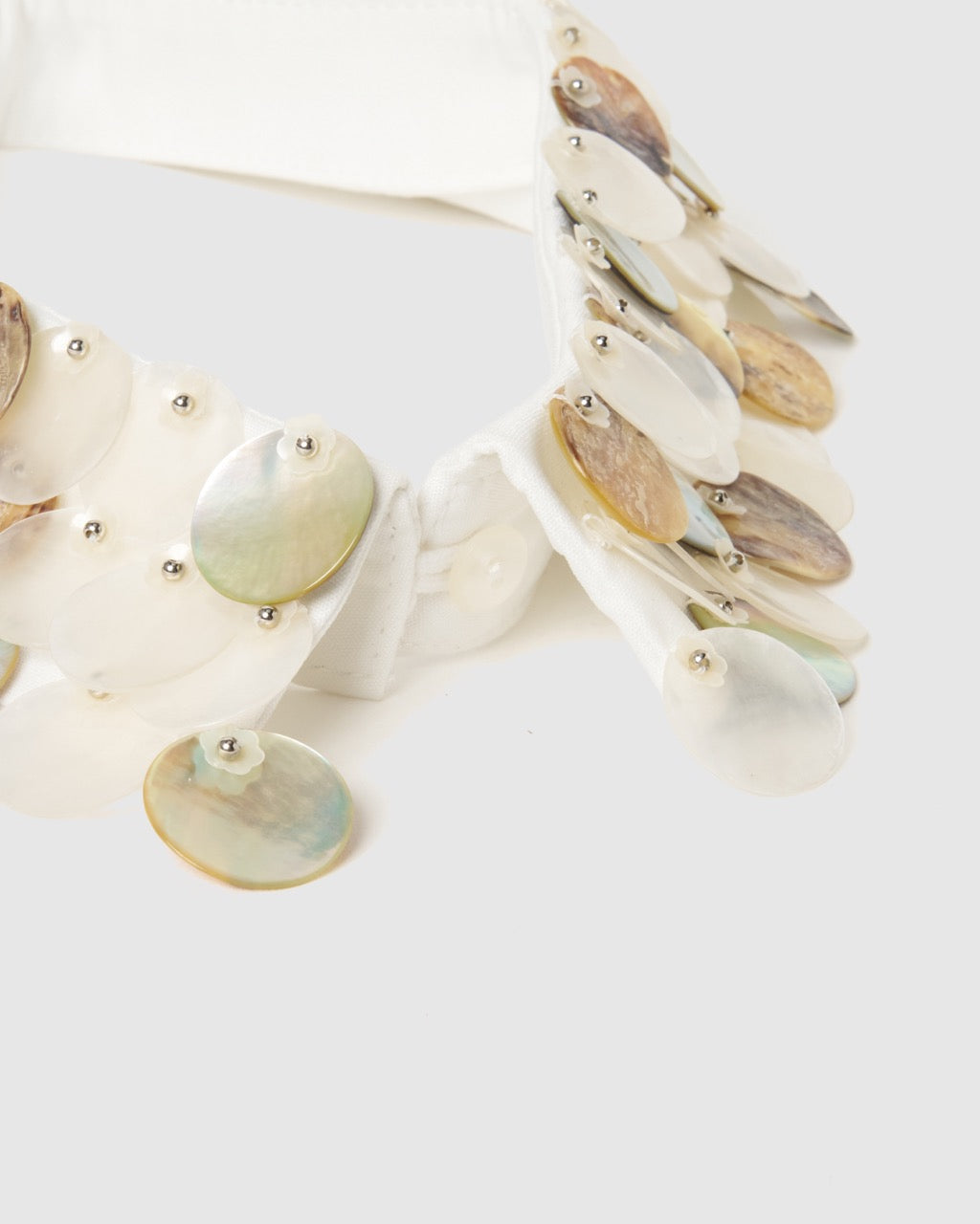 mosaic shell collar【Delivery in March 2026】