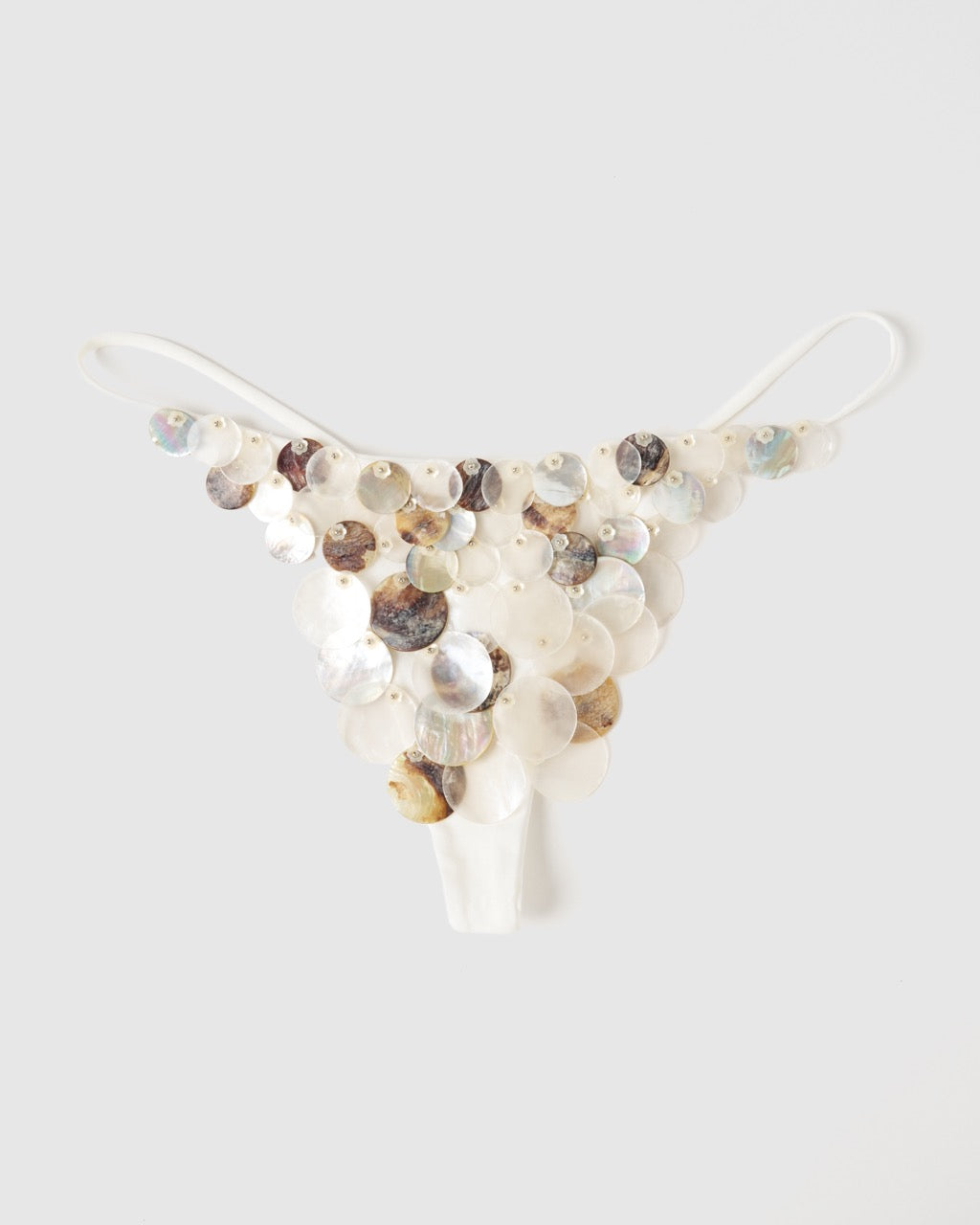 mosaic shell bikini set up【Delivery in March 2026】