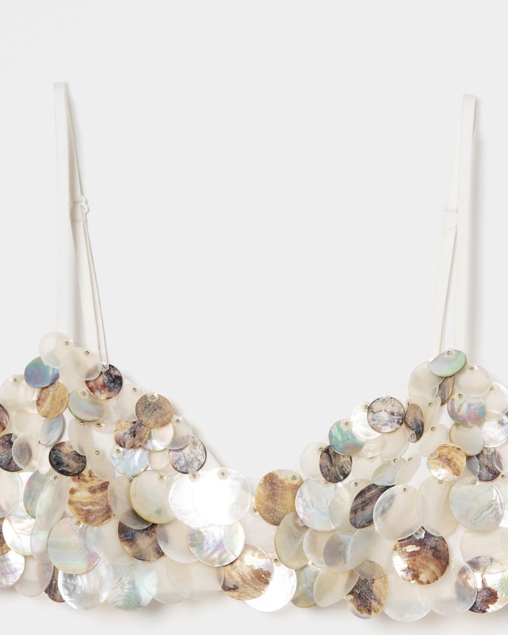 mosaic shell bikini set up【Delivery in March 2026】