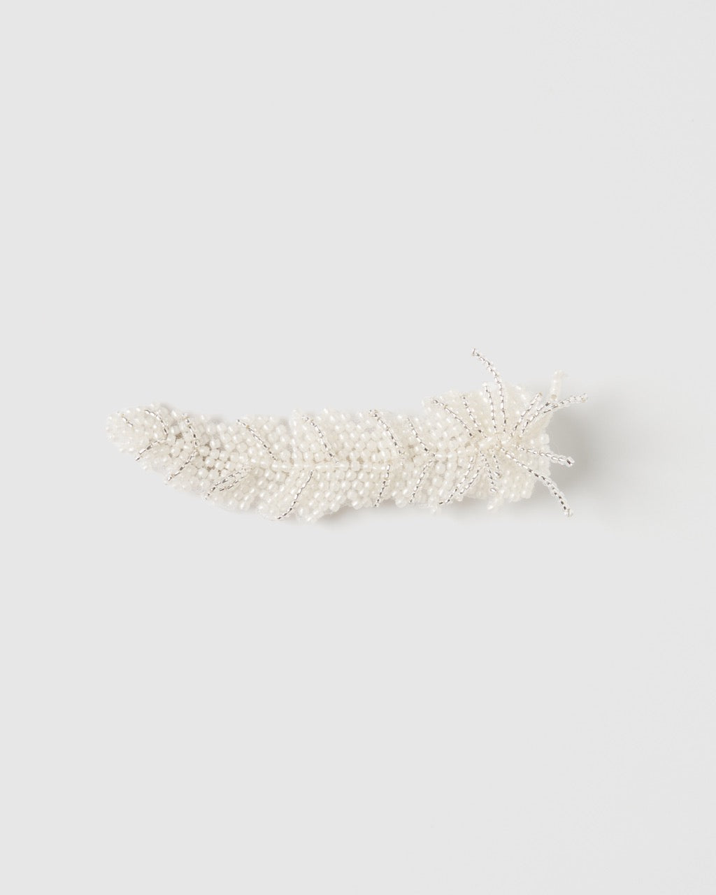 grand feather beads brooch clip【Delivery in February 2026】