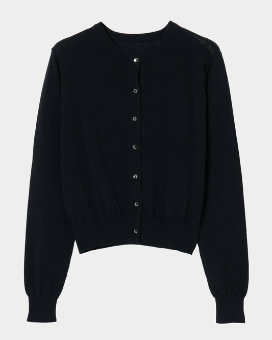 wild bloom beads embroidery cardigan Black【Delivery in February 2026】