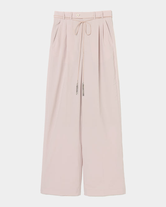 taslan tuck pants Shell pink【Delivery in February 2026】