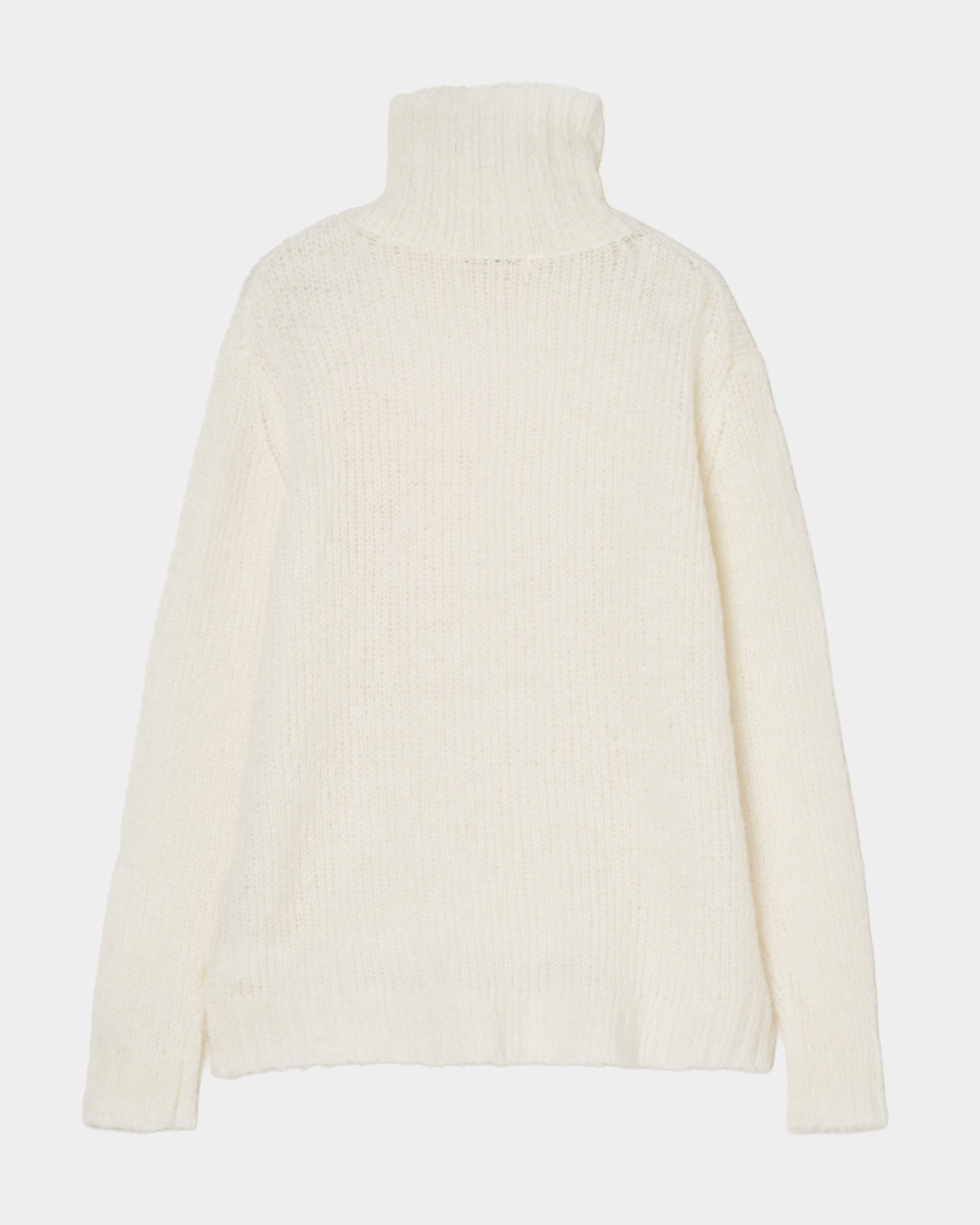 PARCO先行 | ribbon mohair knit White×White【Delivery in March 2026】