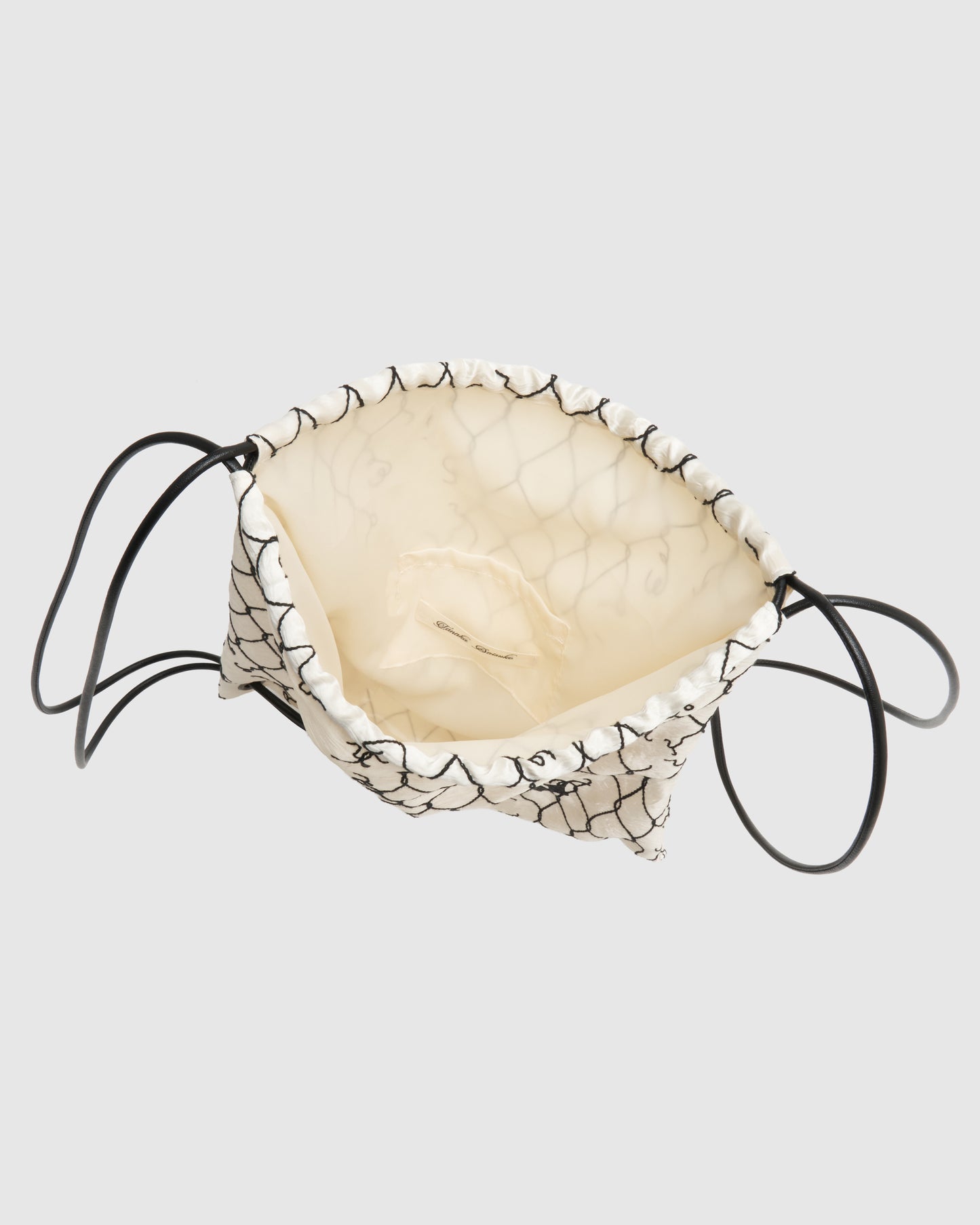 【New item】damaged fence LOVE drawstring backpack【Delivery in March 2026】