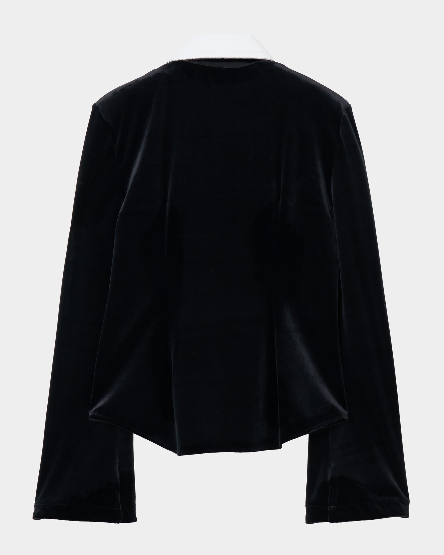 china button velour cardigan【Delivery in June 2026】